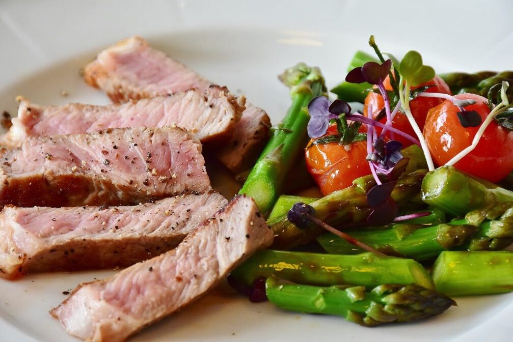 Carne con verduras